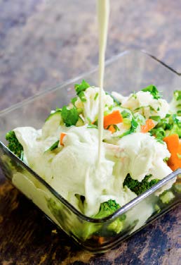 leek sauce with steamed vegetables chef cynthia louise recipe