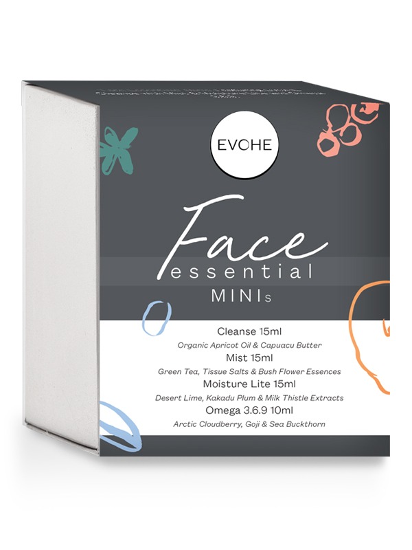 EVOHE face skin care essentials minis